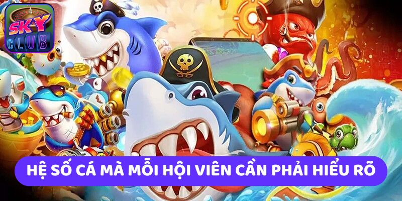 Hệ số cá mà mỗi hội viên cần phải hiểu rõ