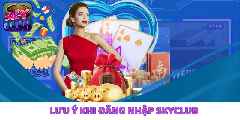 Tổng hợp một vài lưu ý khi đăng nhập SkyClub